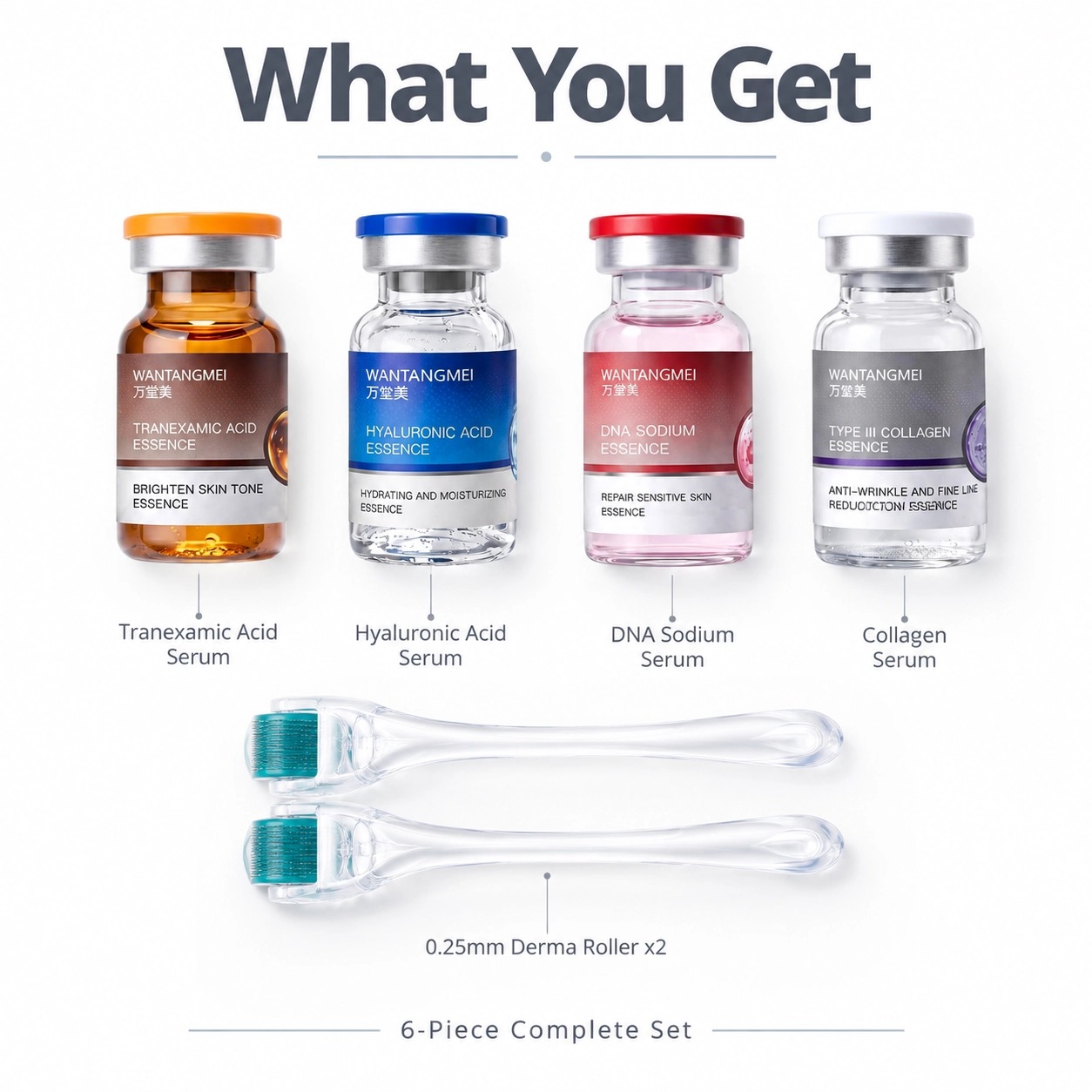 Tranexamic Acid Serum - Kwas traneksamowy, kwas hialuronowy, DNA sodu