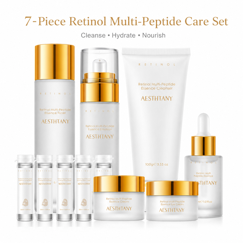 Skincare Oily Skin - 7-częściowy zestaw do pielęgnacji skóry z