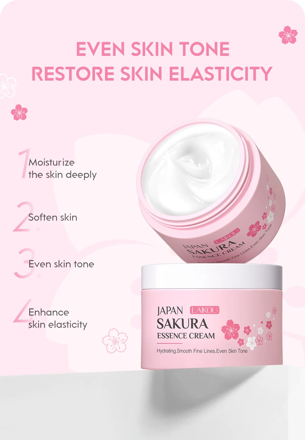 LAIKOU Japan Sakura Essence Cr – Skincare Oily Skin recenzja i cena