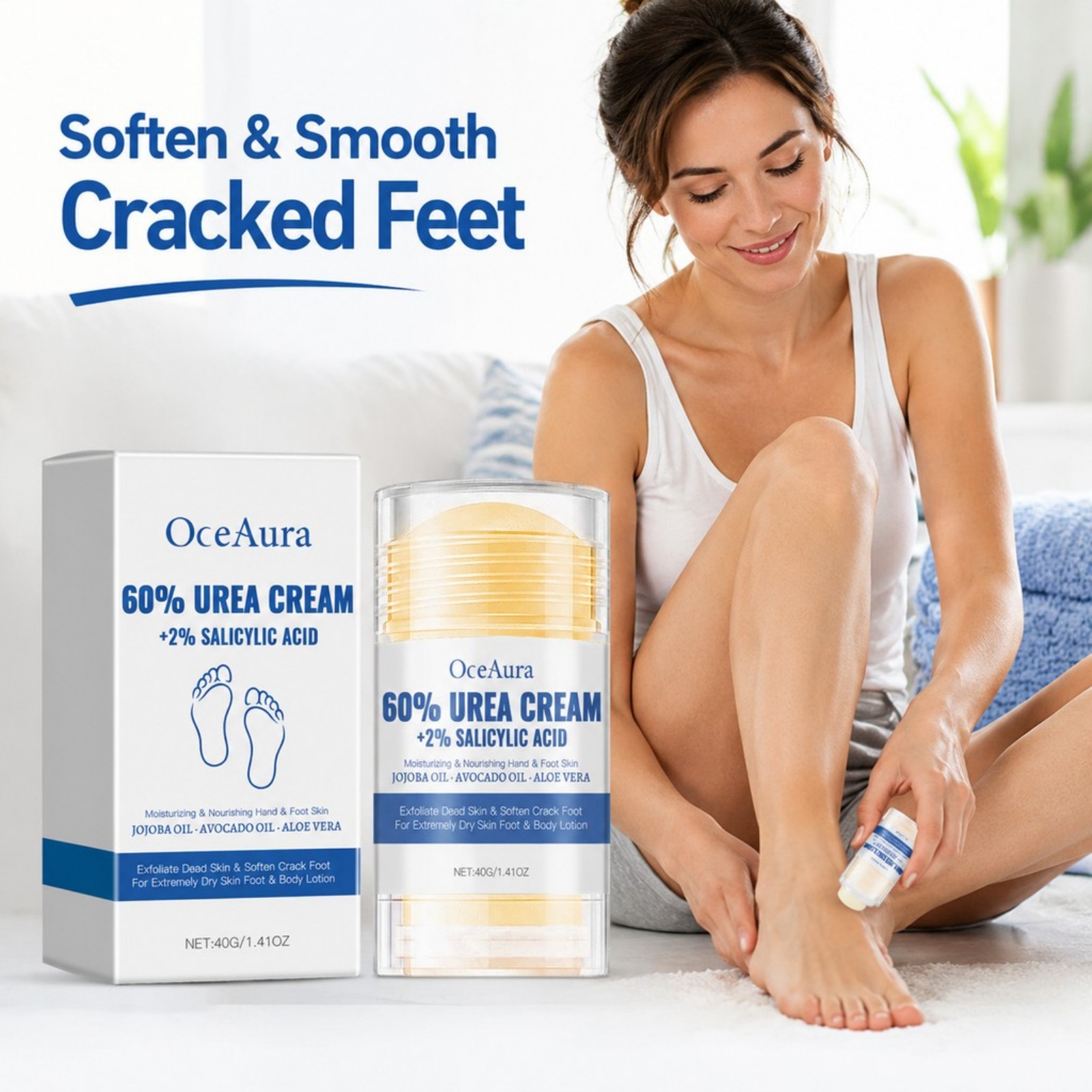 Krem do stóp w sztyfcie z 60%  – Urea Foot Cream recenzja i cena